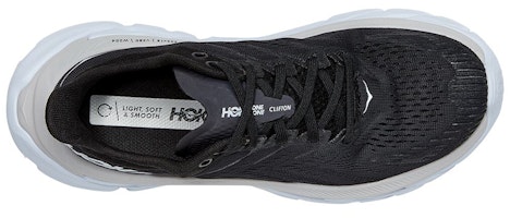 HOKA ONE ONE Clifton Edge 低帮 跑步鞋 男款 黑白 Lookbook HOKA ONE ONE Clifton Edge 低帮 跑步鞋 男款 黑白