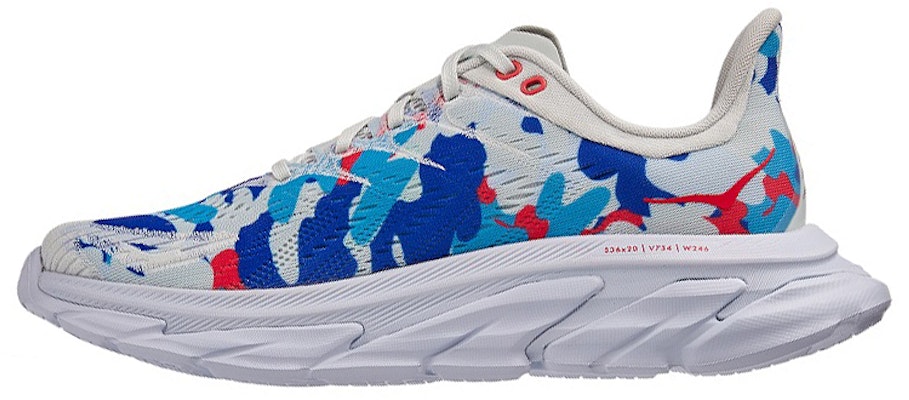 Hoka One One Clifton Clifton Edge Geometric Putih Ballard Biru (Uniseks) 1122570-BBBF Buy Hoka One One Clifton Clifton Edge Geometric Putih Ballard Biru (Uniseks) 1122570-BBBF