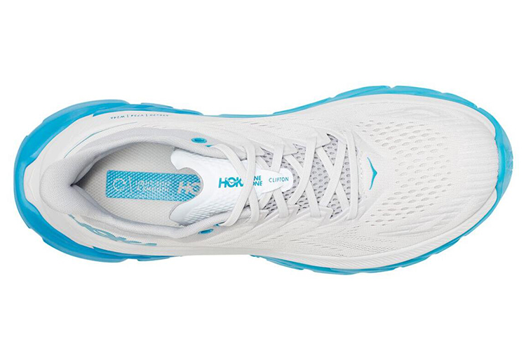 Lookbook HOKA One One Clifton Edge Nimbus Cloud Cyan Blau 1110510-NCCYN