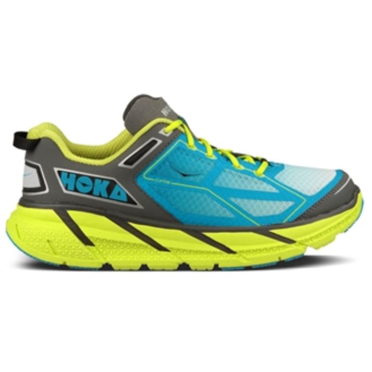 Order HOKA ONE ONE Clifton L 防滑耐磨 低幫 跑步鞋 男款 藍黃色