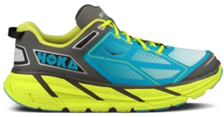 HOKA ONE ONE Clifton L 防滑耐磨 低幫 跑步鞋 男款 藍黃色 Order HOKA ONE ONE Clifton L 防滑耐磨 低幫 跑步鞋 男款 藍黃色