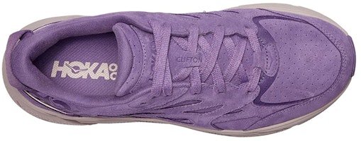 HOKA ONE ONE Clifton L 防滑減震 低幫 跑步鞋 男女同款 紫羅蘭 Shop HOKA ONE ONE Clifton L 防滑減震 低幫 跑步鞋 男女同款 紫羅蘭
