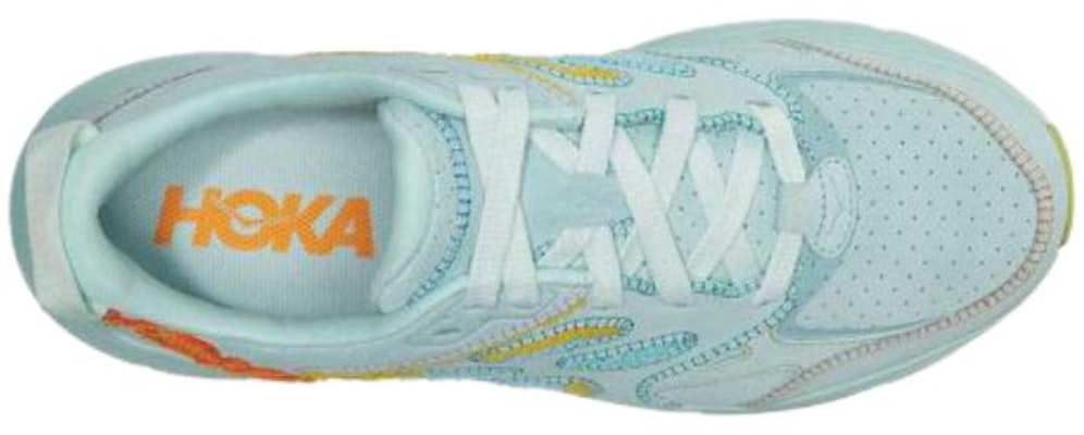 HOKA ONE ONE Clifton L 舒適百搭 減震防滑透氣 低幫 跑步鞋 男女同款 黃藍 Lookbook HOKA ONE ONE Clifton L 舒適百搭 減震防滑透氣 低幫 跑步鞋 男女同款 黃藍