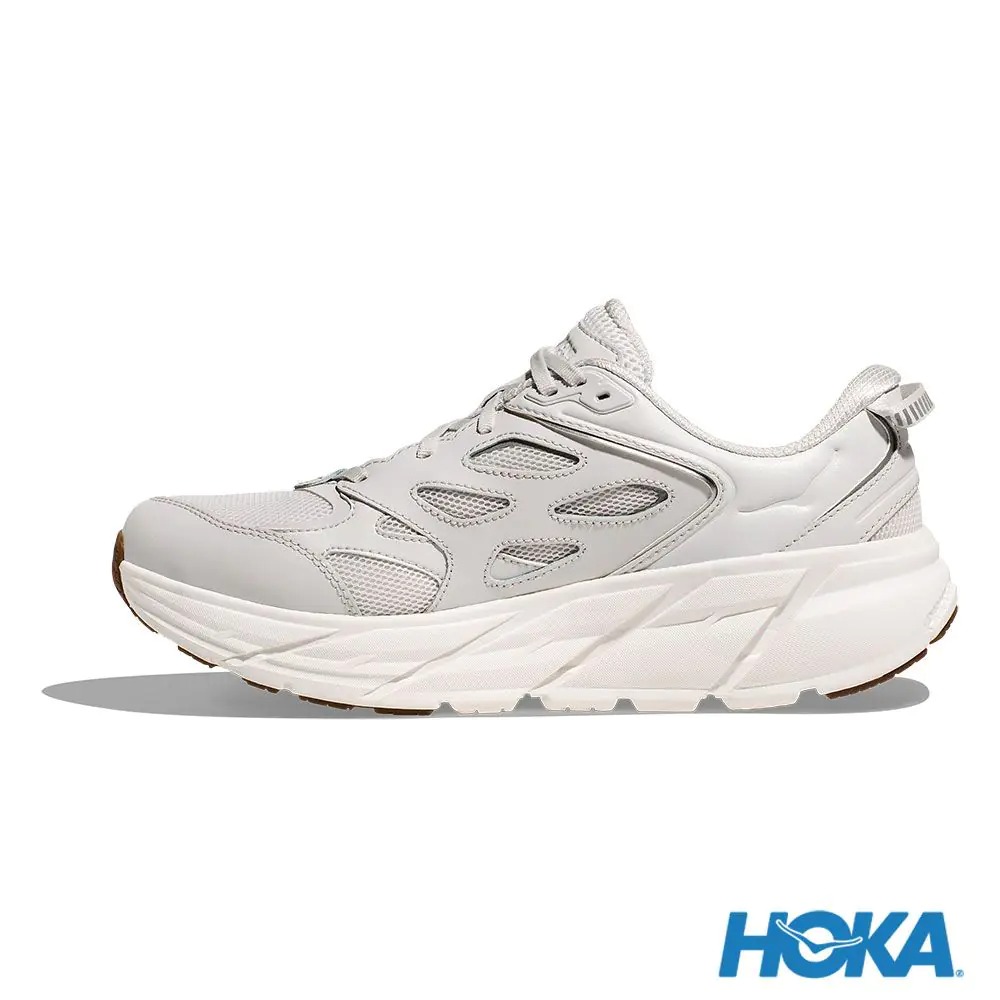 HOKA ONE ONE Clifton L Running Shoes Cloud Gray/White White color 圖 3