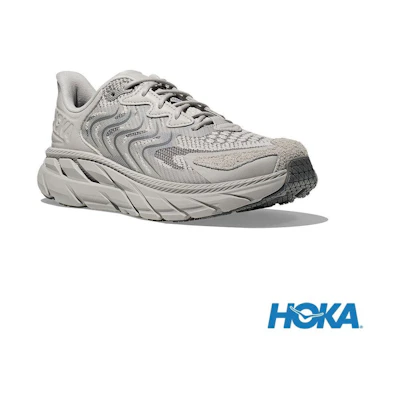 HOKA ONE ONE Clifton LS Running Shoes Stardust /Galaxy Gray
