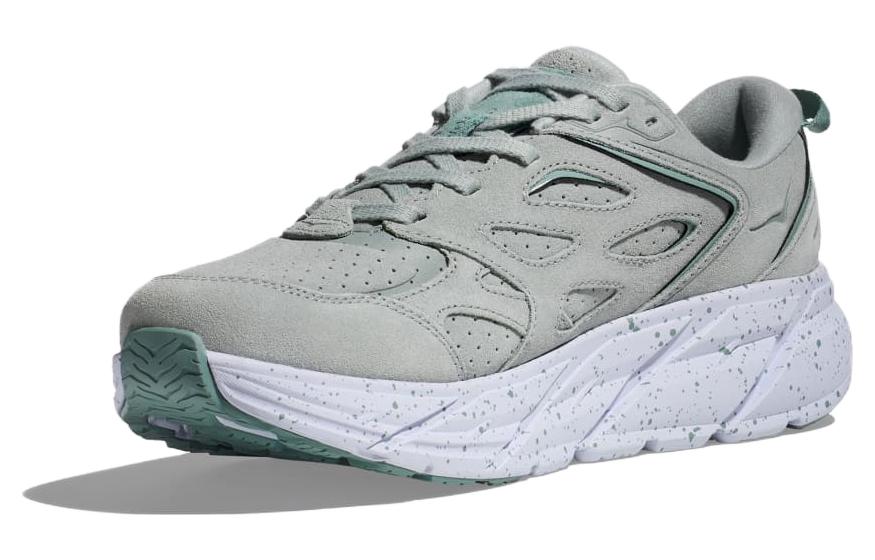 HOKA ONE ONE Clifton Suede 'Mercury Agave' 圖 2