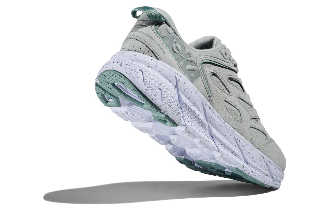 HOKA ONE ONE Clifton Suede 'Mercury Agave' 圖 4