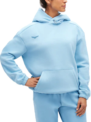 HOKA ONE ONE 男女同款轻蓝色连帽套头卫衣 1144171-DUS Buy HOKA ONE ONE 男女同款轻蓝色连帽套头卫衣 1144171-DUS