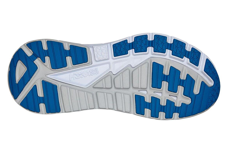 Shop HOKA ONE ONE Gaviota 3 輕便透氣 低幫休閒跑步鞋 黑紅