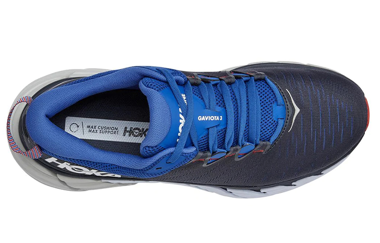 Lookbook HOKA ONE ONE Gaviota 3 低幫跑步鞋 黑藍