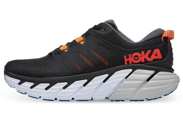 HOKA ONE ONE Gaviota 3 Wide 'Black Red' 1113522-BCSTL