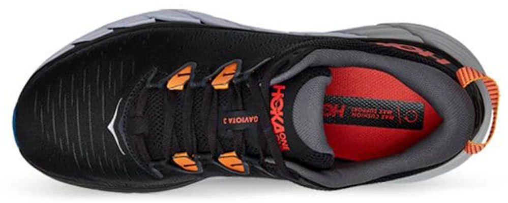 HOKA ONE ONE Gaviota 3 寬版 低筒 跑步鞋 男款 黑紅 Lookbook HOKA ONE ONE Gaviota 3 寬版 低筒 跑步鞋 男款 黑紅