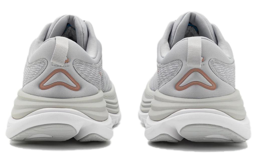 Shop HOKA ONE ONE Gaviota 5 防滑耐磨舒適 透氣 低筒 跑步鞋 男女同款 灰色