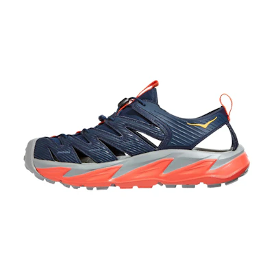 HOKA Hopara 'Black Iris Mandarin Red'