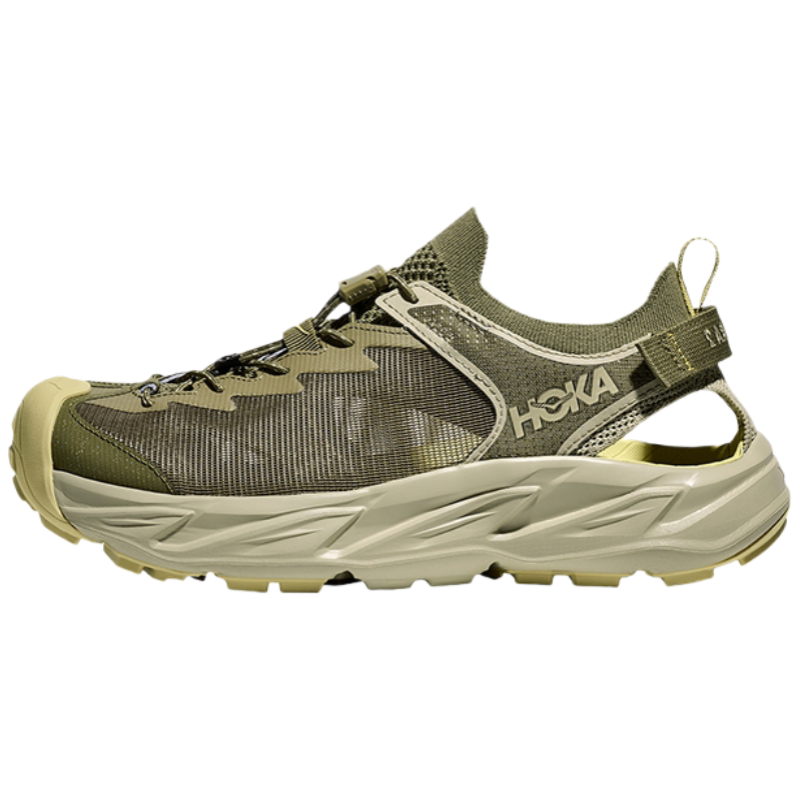 HOKA ONE ONE Hopara 2 Green Outdoor Amphibious Quick-Dry Hiking Shoes 1147650-WMY