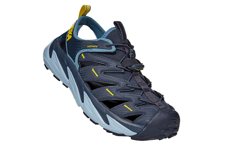 Lookbook HOKA ONE ONE Hopara 全能運動徒步溯溪涼鞋 藍
