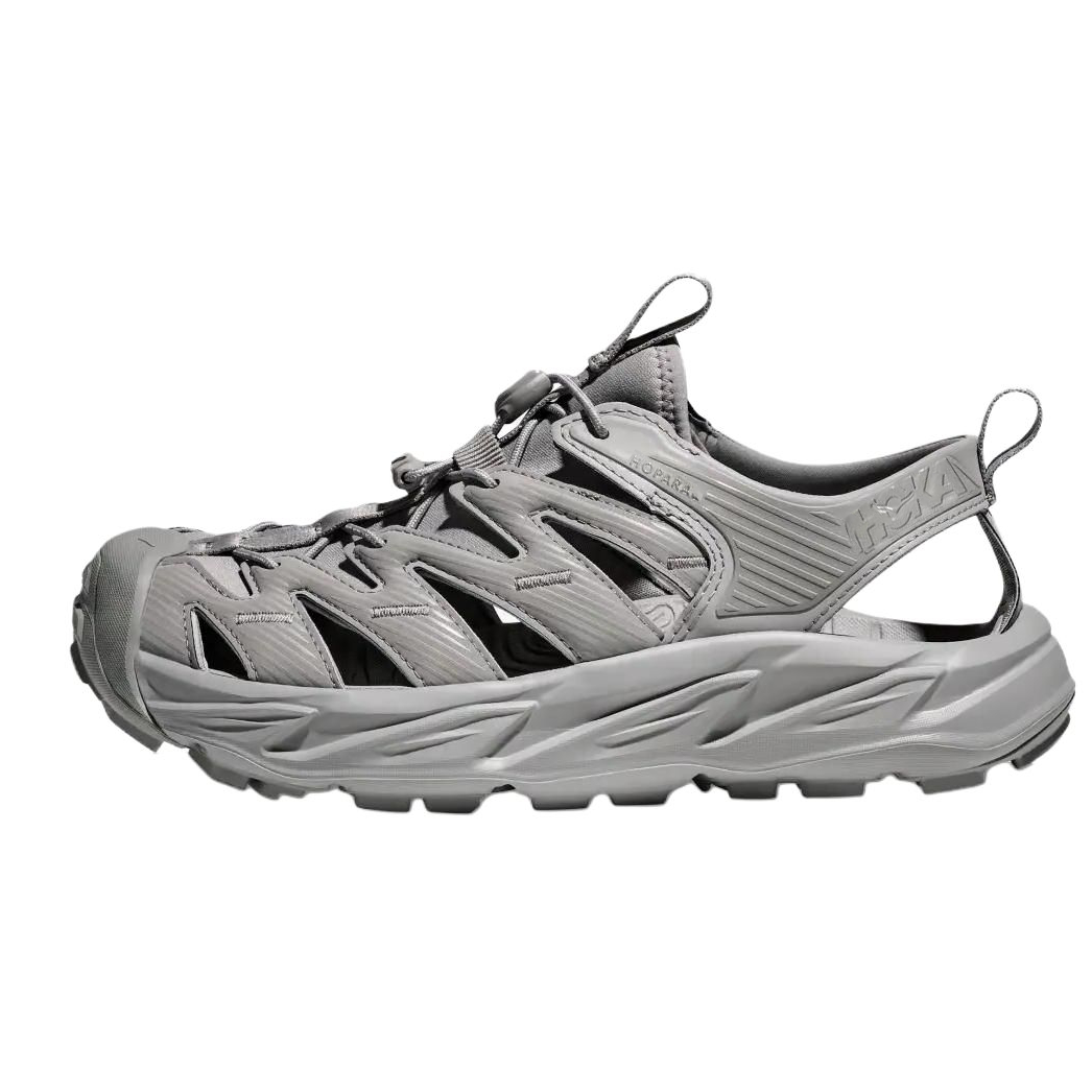 HOKA ONE ONE Hopara Gray Water Shoes - Comfortable, Non-Slip, Breathable, . 1123112-SLLRG