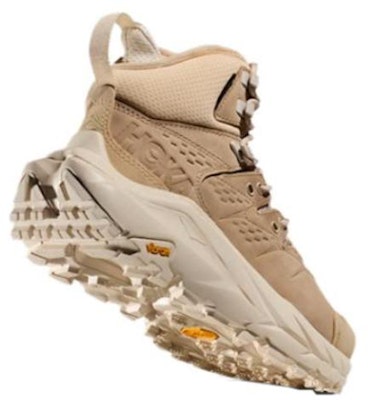 HOKA ONE ONE Kaha 2 GTX 'Quicksand' Sepatu Pria Kulit Anti Air 1123155-SSEG Lookbook HOKA ONE ONE Kaha 2 GTX 'Quicksand' Sepatu Pria Kulit Anti Air 1123155-SSEG