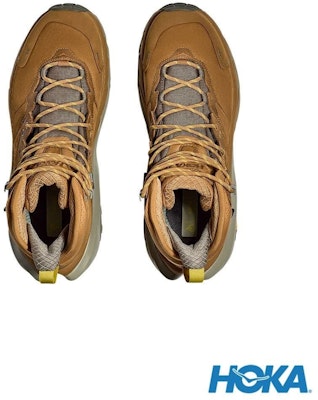 HOKA ONE ONE Kaha 2 GTX Sepatu Hiking /Taupe-Green Yellow HO1123155FHLY Sizing HOKA ONE ONE Kaha 2 GTX Sepatu Hiking /Taupe-Green Yellow HO1123155FHLY