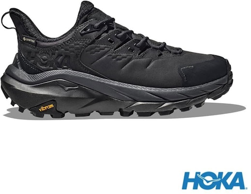 HOKA ONE ONE Kaha 2 Low GTX Sepatu Hiking Hitam Beige HO1123190FBBLC Order HOKA ONE ONE Kaha 2 Low GTX Sepatu Hiking Hitam Beige HO1123190FBBLC