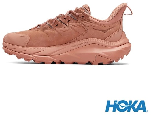 HOKA ONE ONE Kaha 2 Low GTX Hiking Shoes Cork/Cappuccino Red HO1130530CCPP Details for HOKA ONE ONE Kaha 2 Low GTX Hiking Shoes Cork/Cappuccino Red HO1130530CCPP