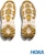 HOKA ONE ONE Kaha 2 Low GTX Hiking Shoes Oak/Marble White Yellow HO1123190FOKLB