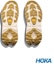 Cheap HOKA ONE ONE Kaha 2 Low GTX Hiking Shoes Oak/Marble White Yellow HO1123190FOKLB