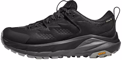 HOKA ONE ONE Kaha Low GTX Elite Terrain Hiking Shoes Black Waterproof. 1150913-BCKST HOKA ONE ONE Kaha Low GTX Elite Terrain Hiking Shoes Black Waterproof. 1150913-BCKST