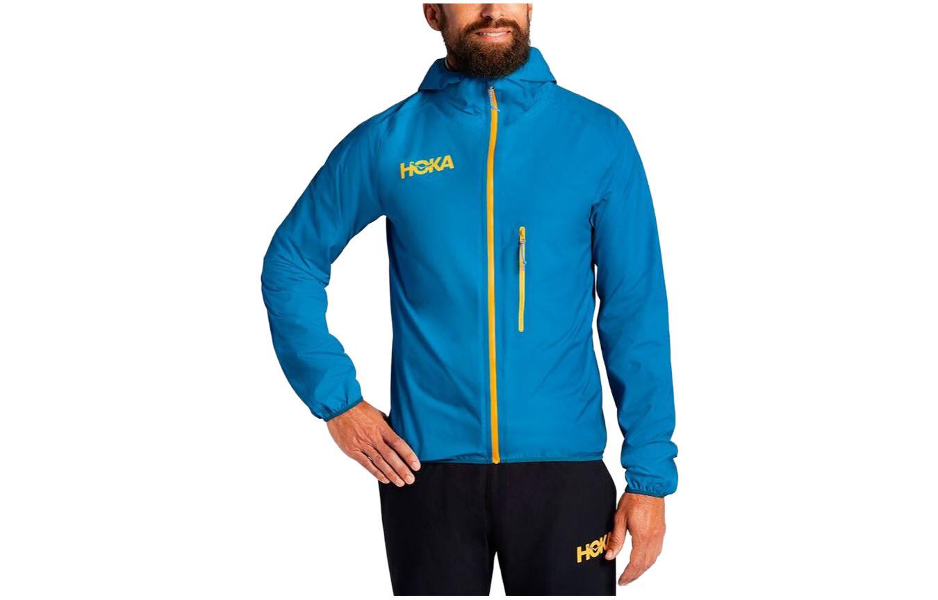 HOKA ONE ONE Lightweight Waterproof Jacket Sky Blue 1139570-DVBL