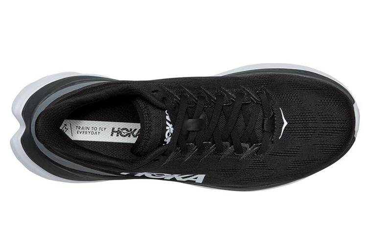 Shop HOKA ONE ONE Mach 4 輕便 低筒 跑步鞋 男款 黑色