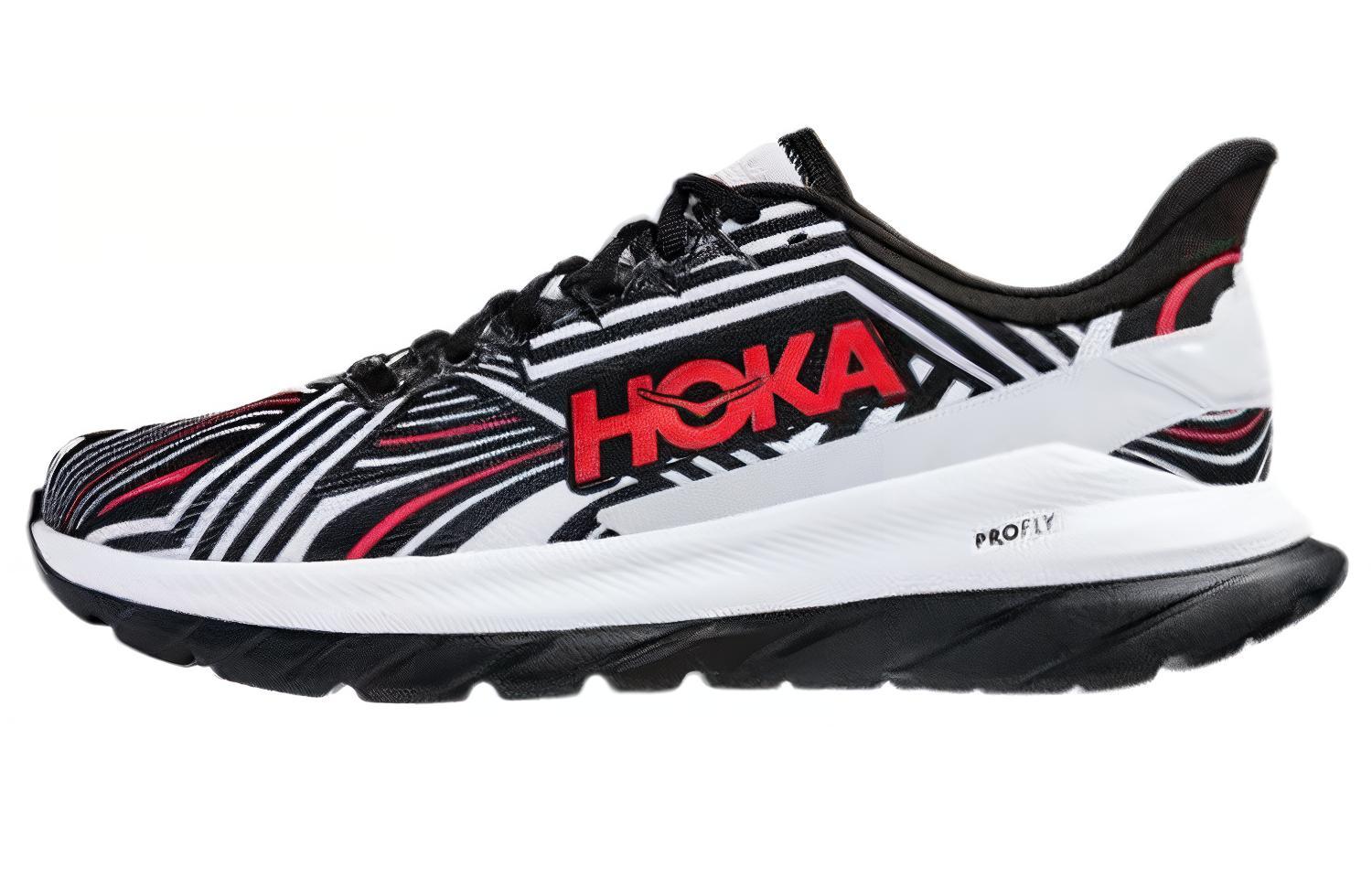 HOKA ONE ONE Mach 4 'Black White' 1132592-BWHT