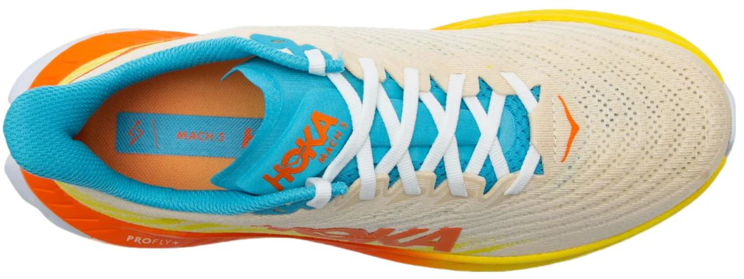 HOKA ONE ONE Mach 5 'Orange Yellow' 1127893-SILL Lookbook HOKA ONE ONE Mach 5 'Orange Yellow' 1127893-SILL
