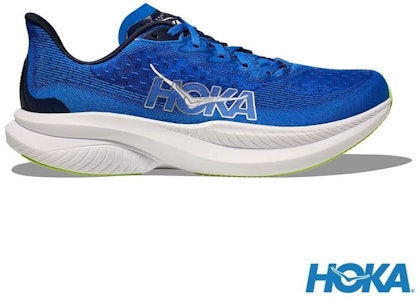 ホカオネオネ マッハ6 ワイド ランニングシューズ コバルト/ネイビーブルー HO1147833ECC Order ホカオネオネ マッハ6 ワイド ランニングシューズ コバルト/ネイビーブルー HO1147833ECC
