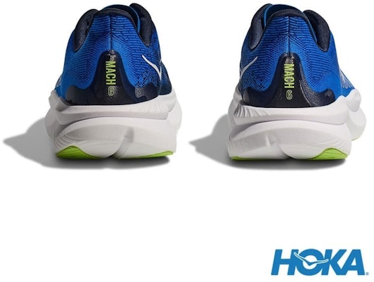 HOKA ONE ONE Mach 6 Wide Running Shoes Cobalt /Navy Blue HO1147833ECC Details for HOKA ONE ONE Mach 6 Wide Running Shoes Cobalt /Navy Blue HO1147833ECC