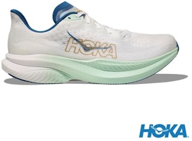 HOKA ONE ONE Mach 6 寬楦跑鞋 霜白/金白色 HO1147833FTG Order HOKA ONE ONE Mach 6 寬楦跑鞋 霜白/金白色 HO1147833FTG