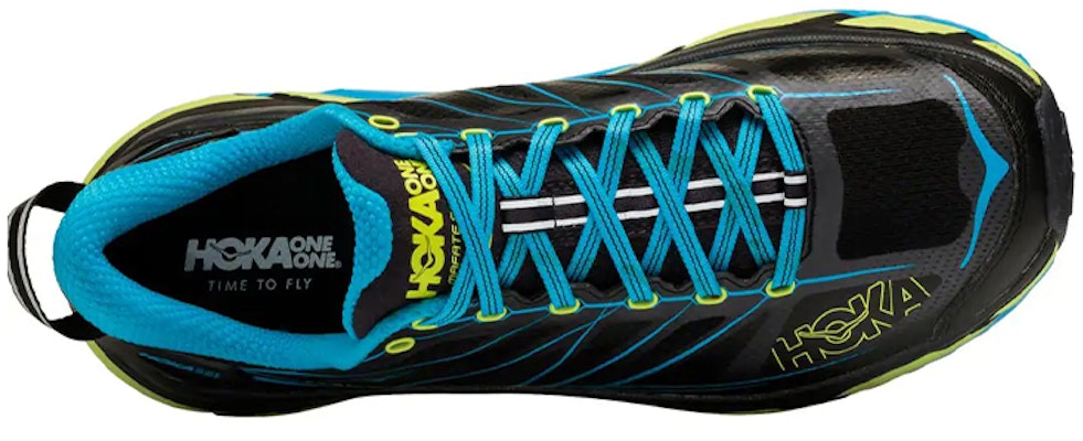 HOKA ONE ONE Mafate Speed 2 'Hitam Hijau Biru' 1012343-NIBC Lookbook HOKA ONE ONE Mafate Speed 2 'Hitam Hijau Biru' 1012343-NIBC