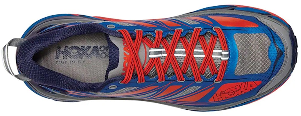 HOKA ONE ONE Mafate Speed 2 'Biru Oranye Abu-abu' 1012343-IBMR Lookbook HOKA ONE ONE Mafate Speed 2 'Biru Oranye Abu-abu' 1012343-IBMR