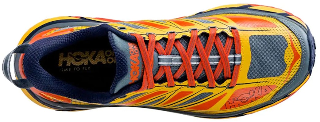 HOKA ONE ONE Mafate Speed 2 'Amarillo Rojo Gris' 1012343-OGMO Lookbook HOKA ONE ONE Mafate Speed 2 'Amarillo Rojo Gris' 1012343-OGMO