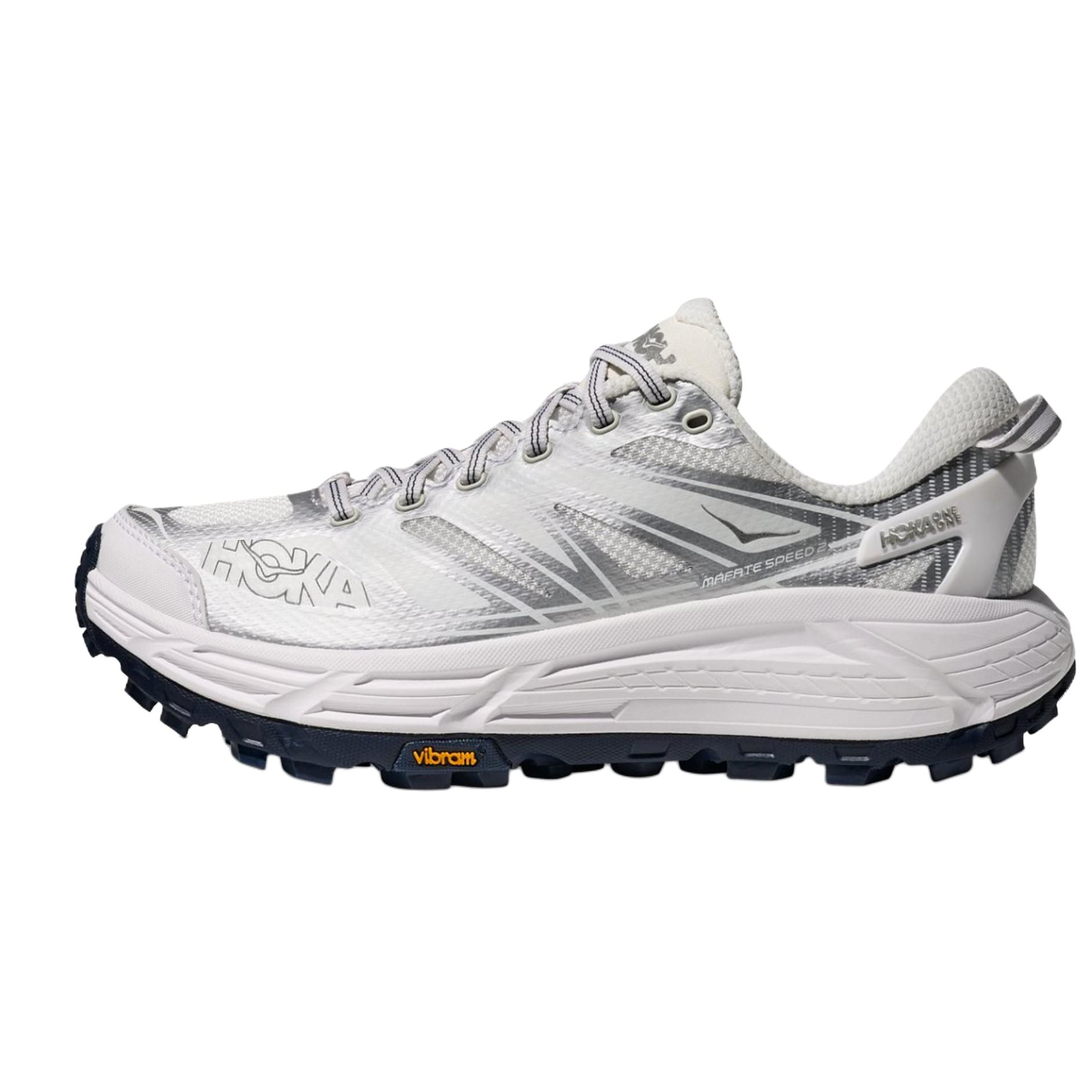 HOKA ONE ONE Mafate Speed 2 Running Shoes Starry Moon White 1126851-WSLV