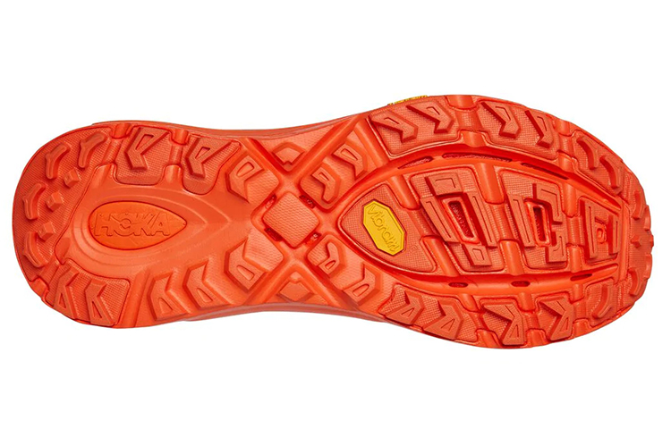 Shop HOKA ONE ONE Mafate Speed 3 低筒 跑步鞋 男款 藍紅