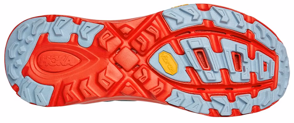 HOKA ONE ONE Mafate Speed 3 低帮跑步鞋 藍黃紅 Shop HOKA ONE ONE Mafate Speed 3 低帮跑步鞋 藍黃紅