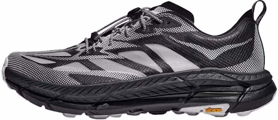 HOKA ONE ONE Mafate Speed 4 Silver Black Outdoor Sneakers 1168971-BWHT Buy HOKA ONE ONE Mafate Speed 4 Silver Black Outdoor Sneakers 1168971-BWHT