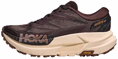 HOKA ONE ONE Mafate X Lightweight Comfortable Trail Running Shoes Brown/Beige 1173310-WTRY HOKA ONE ONE Mafate X Lightweight Comfortable Trail Running Shoes Brown/Beige 1173310-WTRY