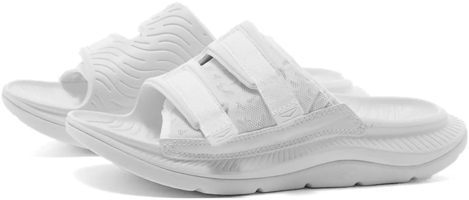 HOKA ONE ONE ORA Luxe 'Selipar Putih Selesa' 1134115-WWH Order HOKA ONE ONE ORA Luxe 'Selipar Putih Selesa' 1134115-WWH