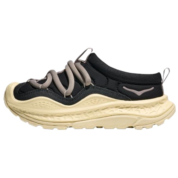 HOKA ONE ONE Ora Primo Black Yellow Casual Shoes - Comfy, Non-Slip & Warm 1141570-BCKV