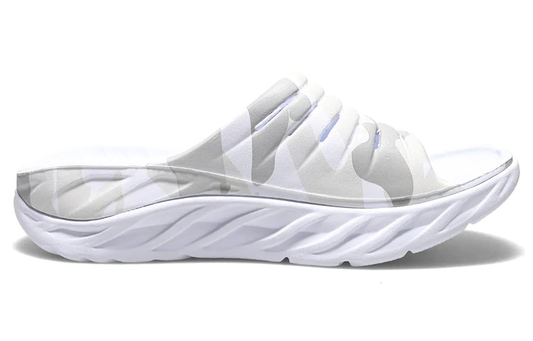 Order HOKA ONE ONE Ora復原滑鞋 戶外運動拖鞋 男女同款 白色