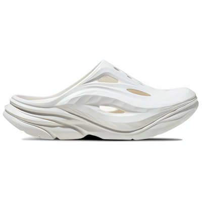 HOKA ONE ONE 休閒舒適 輕便透氣 速乾包頭拖鞋 男款 白色 Order HOKA ONE ONE 休閒舒適 輕便透氣 速乾包頭拖鞋 男款 白色