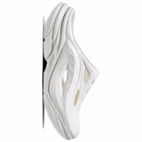 Shop HOKA ONE ONE 休閒舒適 輕便透氣 速乾包頭拖鞋 男款 白色