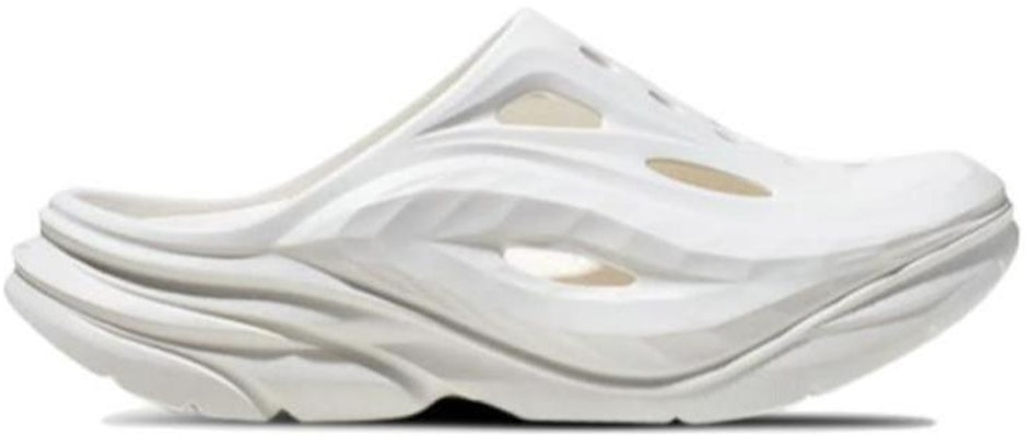 HOKA ONE ONE 休閒舒適 輕便透氣 速乾包頭拖鞋 男款 白色 Details for HOKA ONE ONE 休閒舒適 輕便透氣 速乾包頭拖鞋 男款 白色