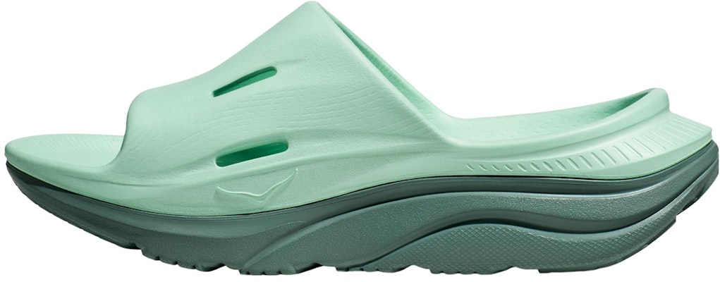 HOKA One One Ora Recovery Slide 3 'Mist Green Trellis' Hijau Kabus 1135061-MGTR Buy HOKA One One Ora Recovery Slide 3 'Mist Green Trellis' Hijau Kabus 1135061-MGTR